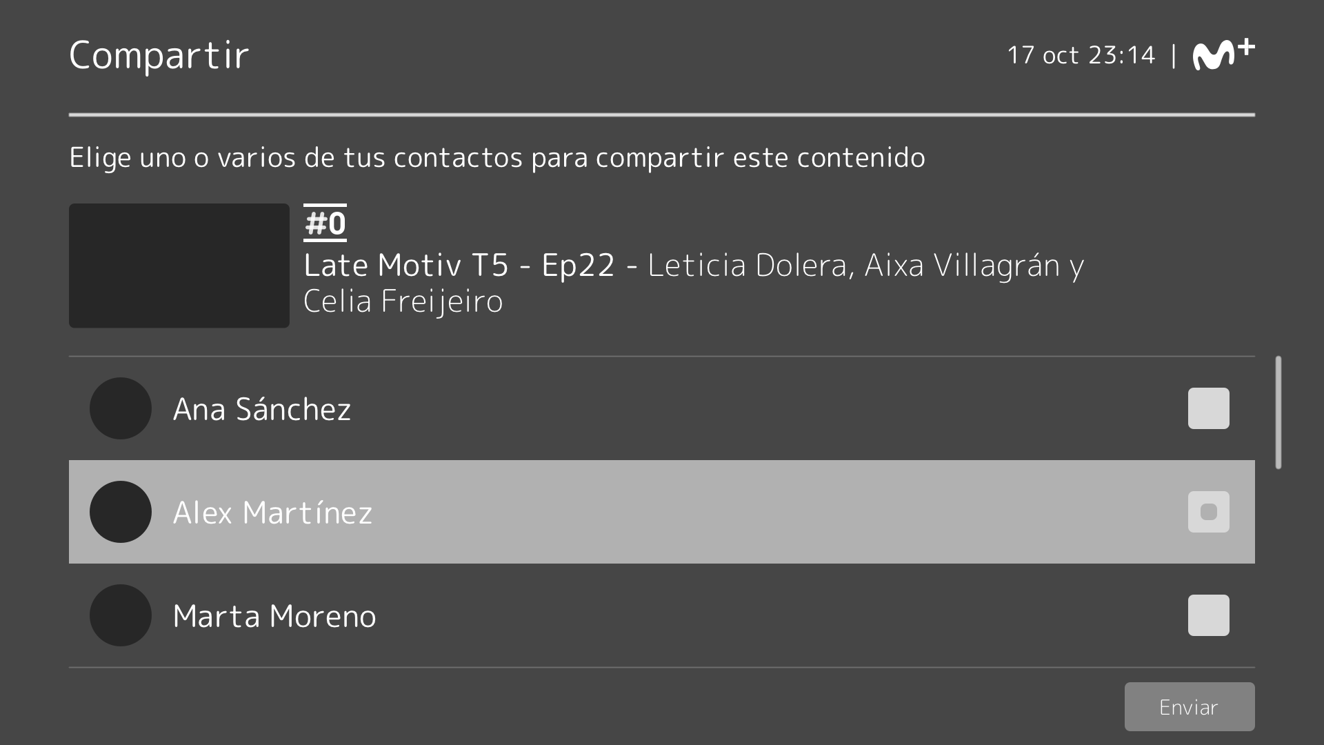Wireframe4. Movistar+: investigación y diseño UX